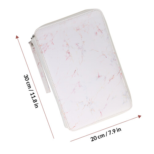 1St Multifunctionele Potloodtas Rood PU Voor School En 1