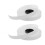 PET Etikettenband 2 Rollen, 16,8m 3