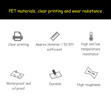 PET Etikettenband 2 Rollen, 16,8m