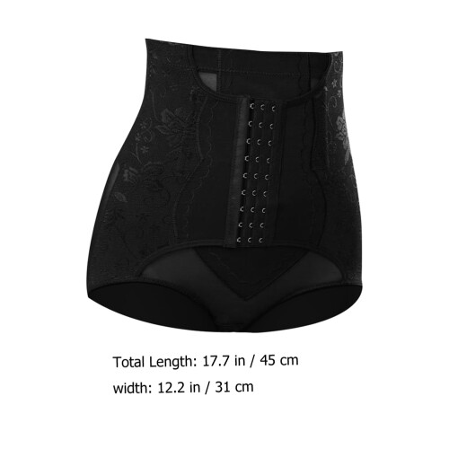 1St Zwarte Postpartum Shapewear Broek Slanke Taille Vrouw 1