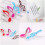 10St Scorehouders Plastic Clips Voor En Documenten Kleurrijk 4
