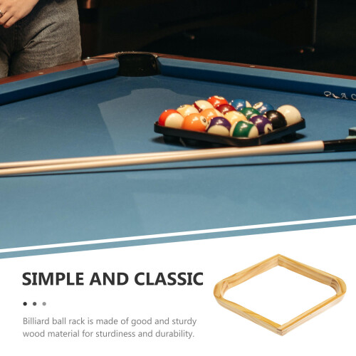 1Khaki Billiard Ball Organizer Pool Table Accessoire