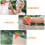 3St Handige Stoelclips Van Plastic Met Watermeloen Design 4