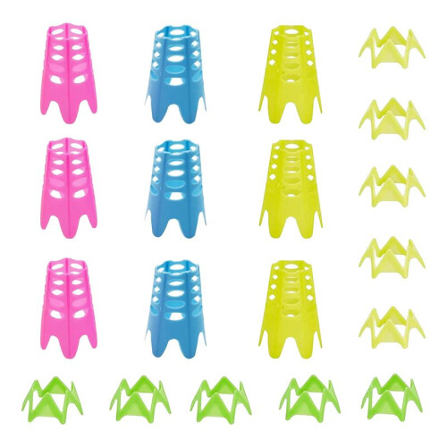 Simulator Tees,19Pcs Practice  Tees for Turf and Driving Range Indoor Tee  Training Tees 1