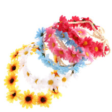 5St Stoffen Bloemenkrans Hoofdband Voor Bruid En Bruidsmeisje