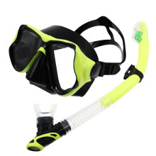 1Set Volwassen Snorkelset Met Comfortabele Silicone Masker