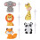 5St Assortiment Dieren Cake Inserts Voor Feest En Babyshower 1