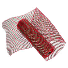 1Roll Duurzaam Polyester Decoratief Lint Rood Voor Feest & DIY