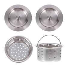 2Sets Roestvrij Afvoerfilter Voor Keuken