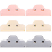 6St Assorti Voedselclips, Kleine ABS Bag Sealing Clips