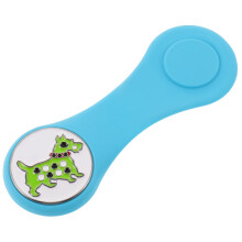 Blauwe Golf Marker Hat Clip Van Siliconen, Duurzaam En Decoratief