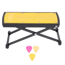 1St Gitaar Voetplaat Met Verstelbare Steun En Opvouwbaar Design