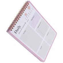 1Pink Schema Planner Met to-Do Lijst En Studiehulpmiddel