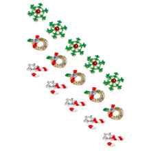 15St Nail Art Decors Voor DIY Kerst Manicure Met Duurzame
