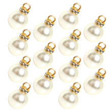 100St Mini Lichtgewicht ABS Parels Hanger DIY Sieraad Accessoire