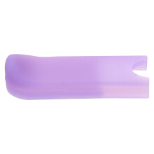 1St Saxofoon Duimrustmat Met Antislip Siliconencover Paars