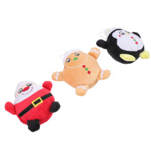 3St Cartoon Knuffeldieren Xmas Delicate Speelgoedpoppen