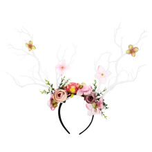 1St Decoratieve Antler Hoofdband Voor Feest En Cosplay