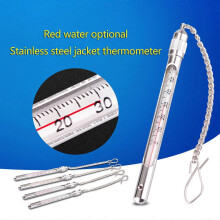 Fishing Thermometer,Water Thermometer for Lake,Fly Fishing Thermometer Outdoor Water Stream Temperature Measurement