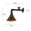 1Pcs Vintage Industrial Rustic Wall Table Lights Steampunk Metal Water Pipe Ceiling Wall Table Lights 2