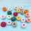 10St Pompoen Decoraties DIY Broche Haarspeld Accessoires 9