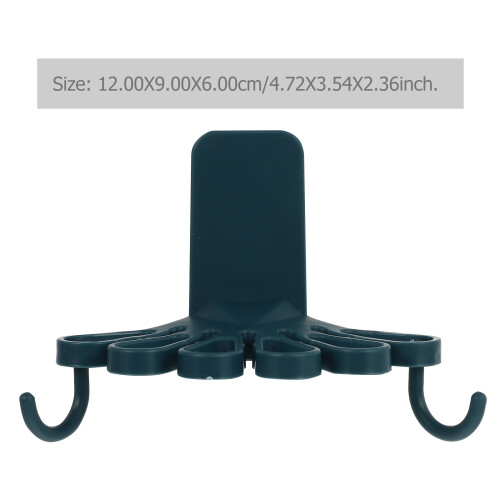 1Adhesive Towel Hooks Rack ABS , Draaibaar En 1