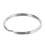 30X Quality 50mm Keyring Split Ring Set Heavy Duty Large Nickel Key Loop Sprung Hoop 7
