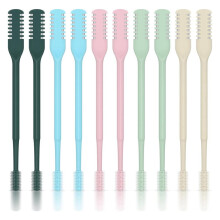 Nasal Hair Cutter, 2-in-1 Double Sided Nose Hair Trimmer, 360 Rotating Manual Nose Hair Trimmer,for Home Travel 10 Pcs