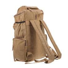1St Vintage Khaki Canvas Rugzak Outdoor Multifunctioneel