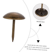 150 st vintage dekorativa spikar för möbelklädsel antik kopparfinish för hem och inredningsprojekt