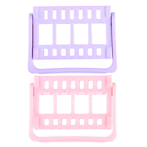 2St Manicure Drill Bit Houder Roze Ps Voor Nagelaccessoires Thuis