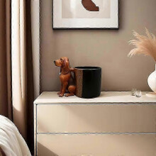 Handmade Dachshund Mug Cute 3D Dachnut Handle Coffee Cup Unique Dog Coffee Mugs Gift for Dogs Owner And Pet Lover Collection 2025