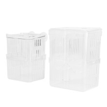 2St Duurzame Plastic Vis Kweekbox Met Zuignap Thuis