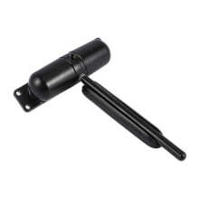 2026 2 Set 70kgs Adjustable Black Surface Mounted Spring Fire Rated Automatic Door Closer 20-70kgs