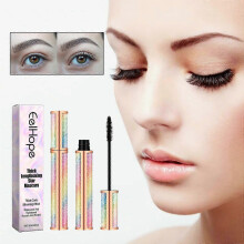 Eelhope Long Thick Curling Mascara Natural Long Black And Plump Waterproof Smear-Proof Mascara
