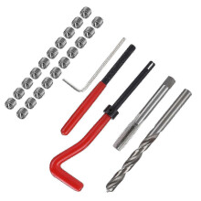 Thread Repair Kit M8x1.25mm Screw Coil Inserts Twist Bit Hex Wrench Tapping Drilling Tool Set 2025 25-26