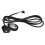 Universal Touch Handlebar Horn Switch Button compatible Electrombile Motorbike (black)+(trec 1