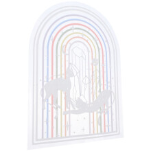 1DIY Raamfolie PVC Statische Raamdecoratie Sticker
