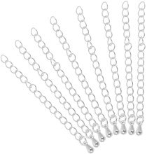 8St Praktische 14Kgoud Halsketting En Armband Verlengkettingen