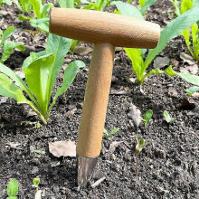 2026 Hand Dibber, Stainless Steel Sow Dibbler, Garden Hole Punch Planting Tool