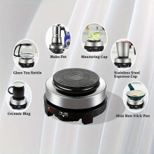 Portable 500W Electric Stove Multifunctional for Dorm Camp Hot Pot 26-27s