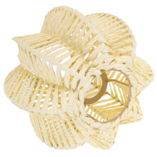 1Decoratieve Beige Gevlochten Lampenkap Voor Huis En Hotel