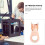 6St Gouden Roestvrijstalen 3D Printer Riemklemmen Open Type 4