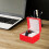 PU Watch Storage Box Rood Horloges En Sieraden 8