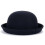 Trendy Women Solid Color Bowler Derby Wool Felt Hat 2025 1