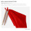 1Paar Drumstokken Rood & Comfortabel Drummen 5