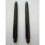 100pcs 2BA Universal Thread Dart Shafts - Black Nylon Plastic 26-27s 1