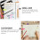 6Sets Multi Kleurige Labels Voor Thuis En Werk 6