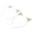 2St Kinder Haarband Oren Metalen Accessoires 1