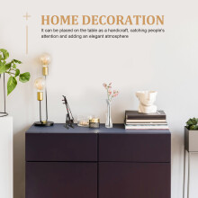 1Set Mini Erhu Model Bruin Voor Interieur En Verzamelingen